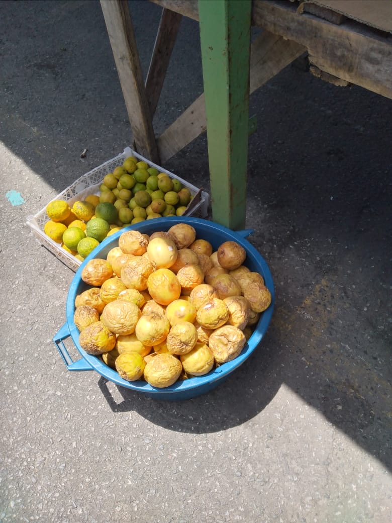 Lemons and passionfruit