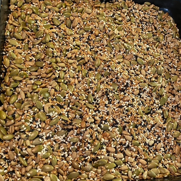 Toasted seeds