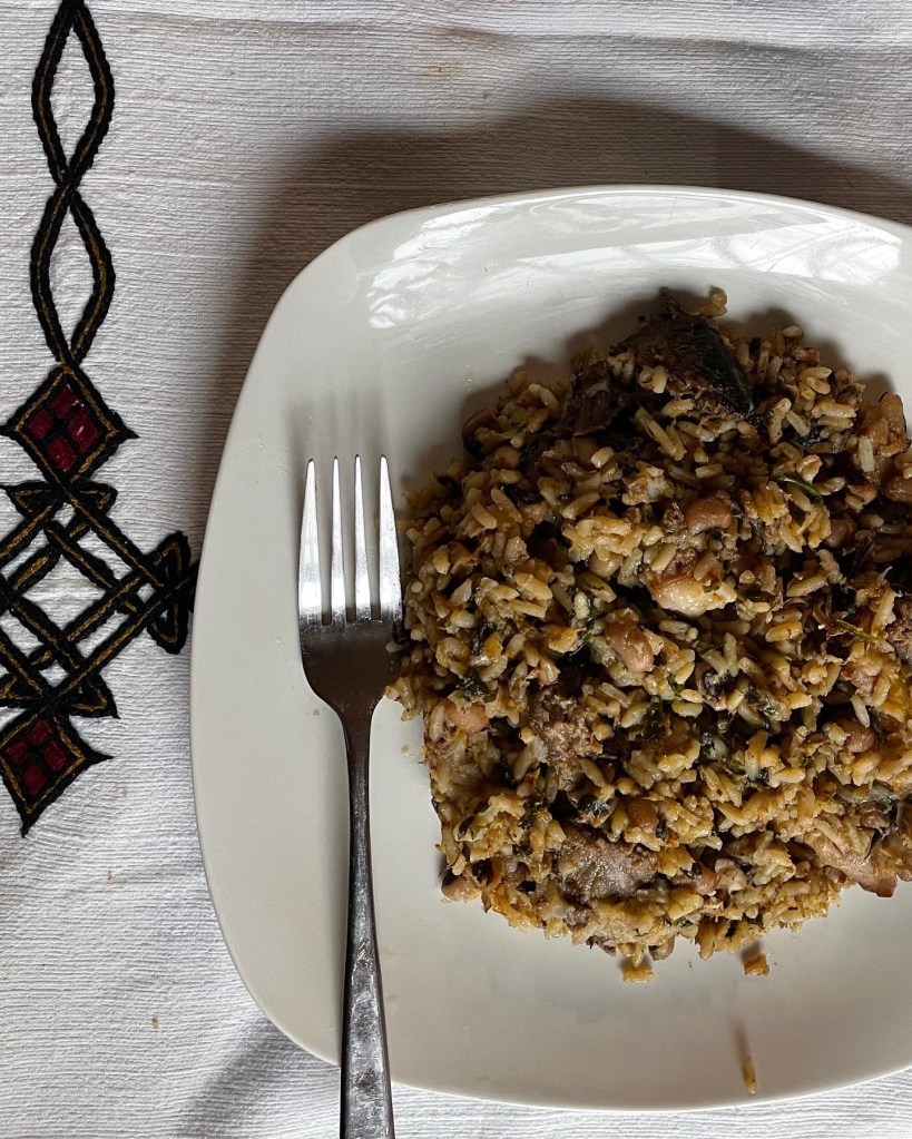 New Years Cookup Rice