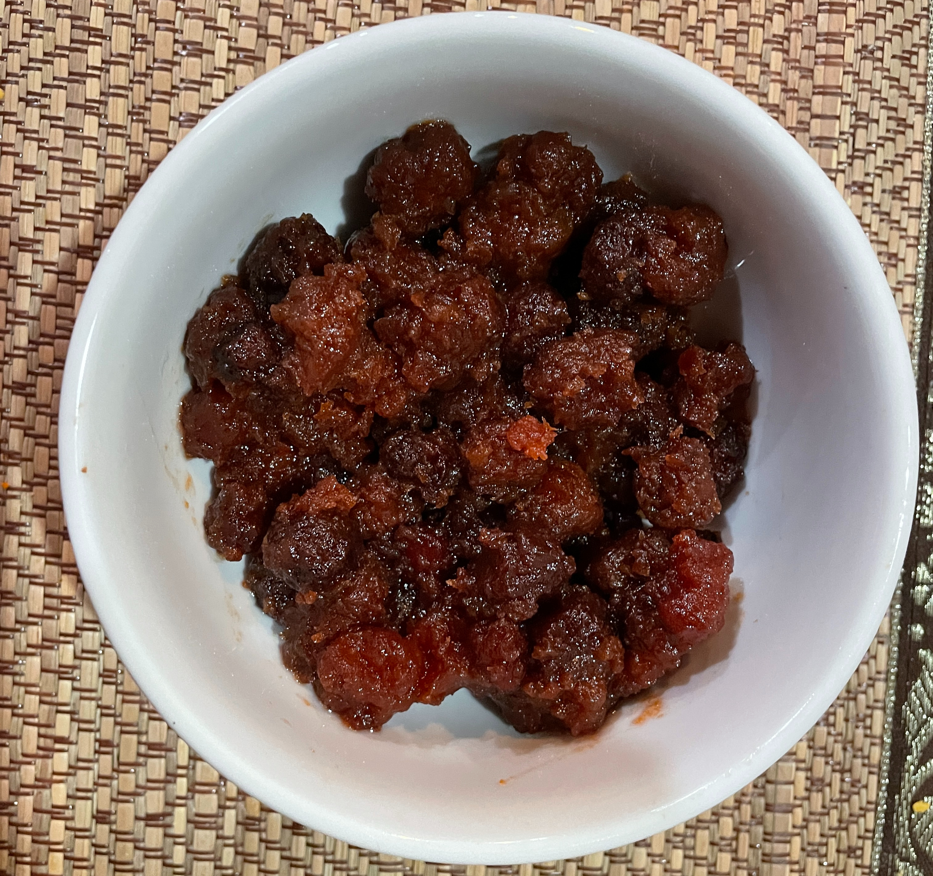 Gooseberry Stew made by Auntie Faye